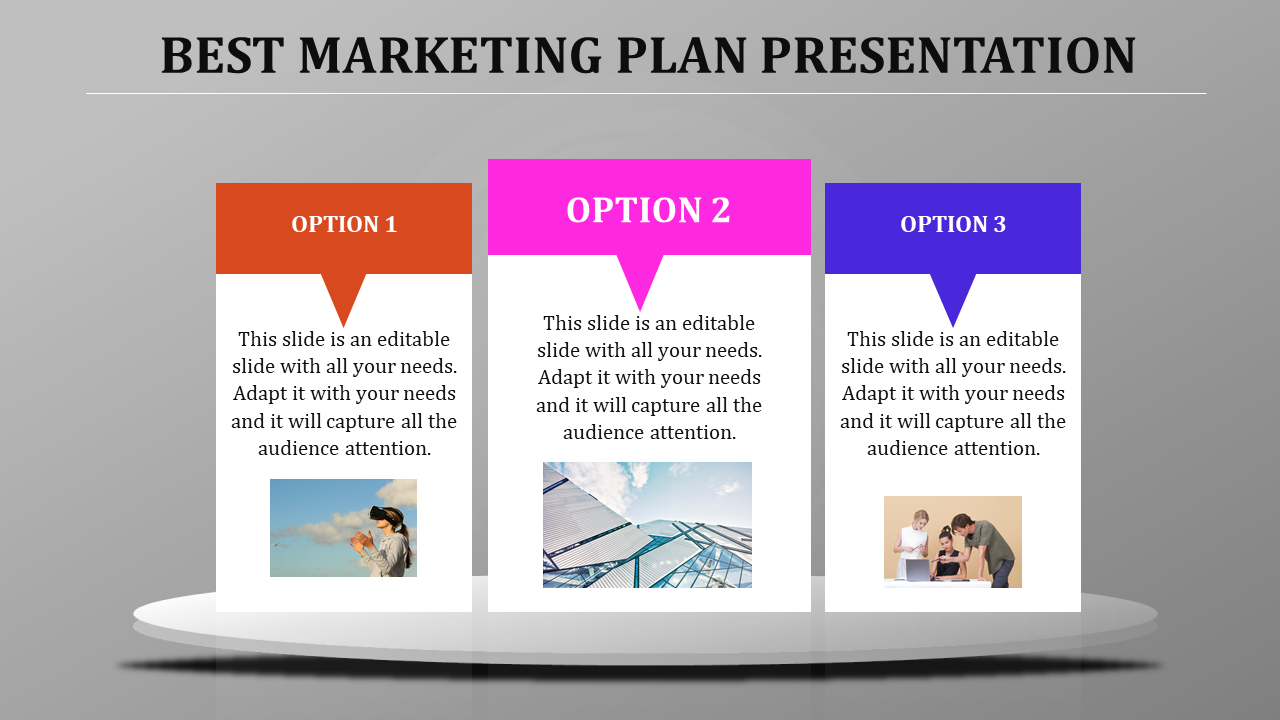 Best Marketing Plan template for PPT and Google slides